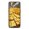 Золотой Чехол для Телефона с Рисунком Денег Для OnePlus 15 13 12 11 10 9 8 13T 10T 7T Pro 13R 12R 9RT 8T Nord 4 N200 2T CE 2 3 5G Lite