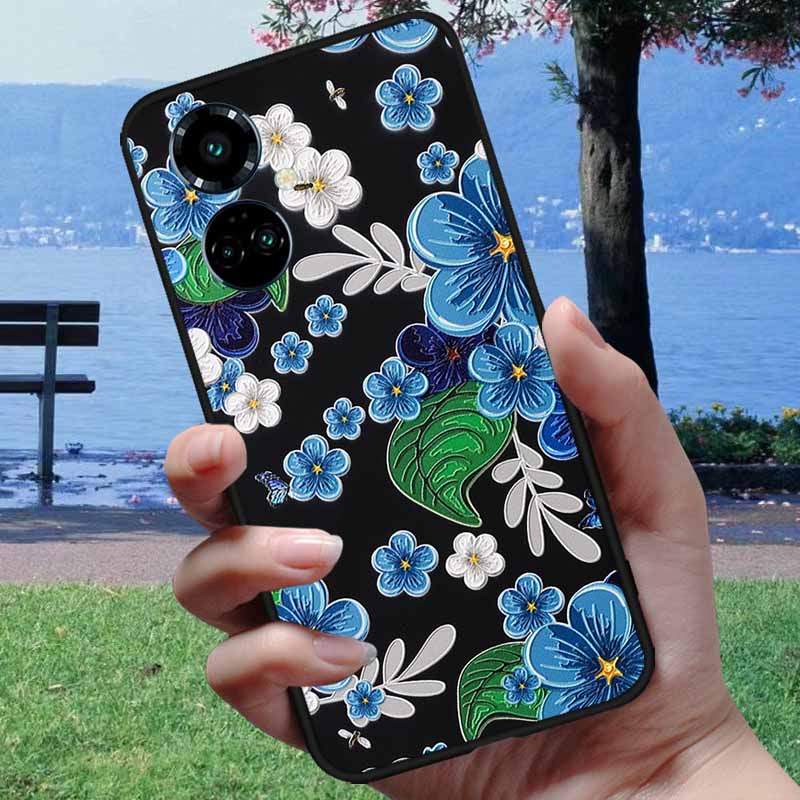 Чехол для Tecno Camon 19 Camon19 Neo 3D Рельефный Тисненый Чехол для Телефона Для Tecno Camon 19 Pro 4G 5G Neo Мягкий Силикон Мультяшный