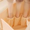 Waterproof Stand Cosmetic Bag Folding Design Makeup Brush Holder  Daily Makeup Organizer