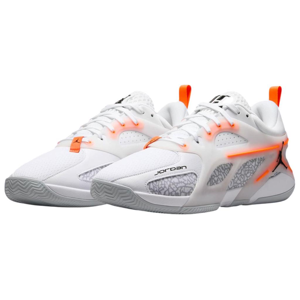 Jordan Heir износостойкие низкие баскетбольные кроссовки унисекс белые IO0410-108