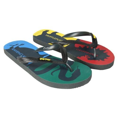 Harry Potter Unisex Adult Hogwarts Houses Flip Flops