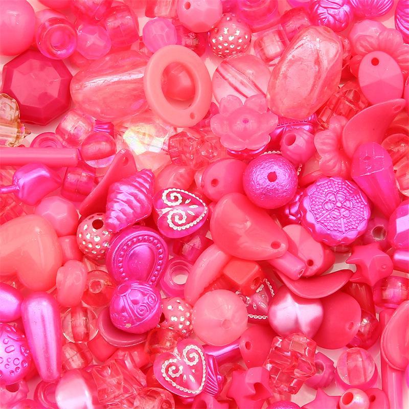 Барокко Акриловые Бусины DIY Слепая Коробка: Винтажные ожерелья и подвески ручной работы