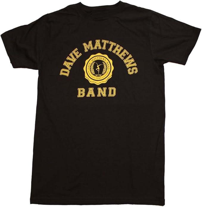 Футболка с логотипом Dave Matthews Band DMB Печать Колледж Новый Бренд
