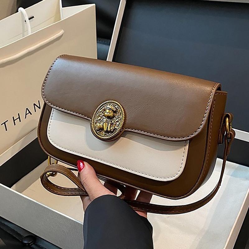 2024 Новая маленькая нишевая сумка под мышками, простая и модная сумка-багет, высококачественная ретро-сумка через плечо на одно плечо