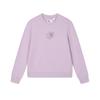 Толстовка женская с круглым вырезом и длинными рукавами, с принтом букв, серия Heritage, светло-лавандовая F11W518209FVT