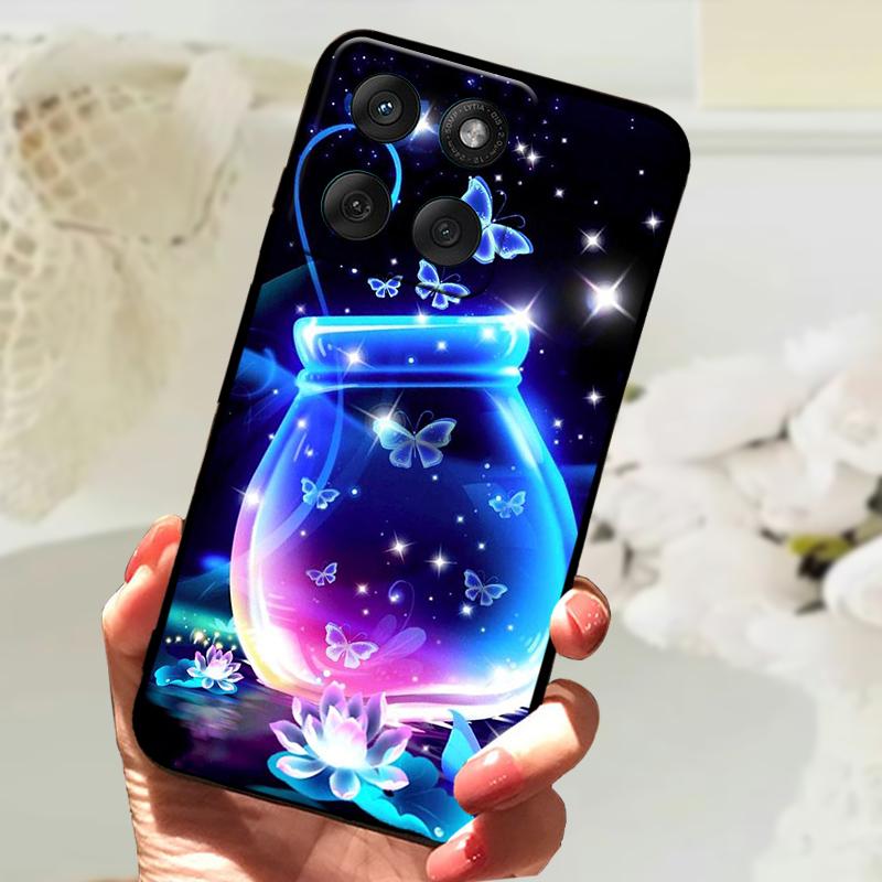 Модные чехлы для Motorola Edge 60 Fusion 5G, противоударный бампер, мягкая крышка для телефона для Moto Edge60 Fusion, силиконовый защитный чехол