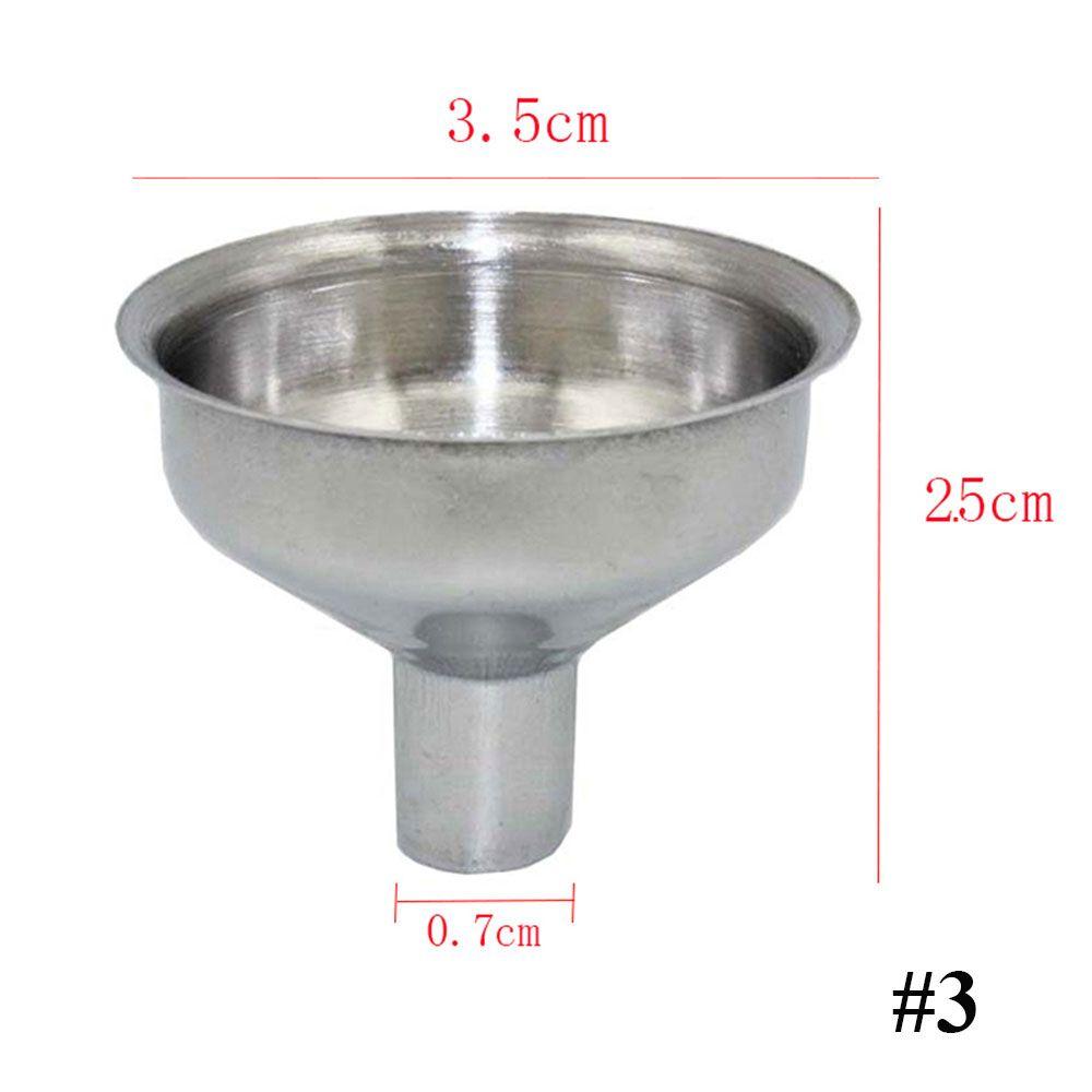 Canning Liquid Bar Kitchen Tool Filling Wine Small Mouth Stainless Steel Mini Funnel