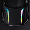 2pcs Car Stickers Striped Engine Hood Body Vinyl Decals Hood Cover Stickers New Professional Universal Styling Auto Decoration