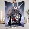Плед Hollow Knight с рисунком из игры, фланелевый плед для декора гостиной, спальни, новогодний, рождественский подарок для фанатов