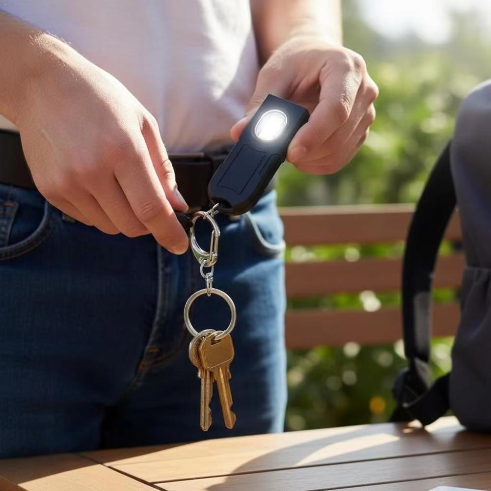 High Bright Mini Keychain Light Waterproof LED Torch Lamp LED Keychain Flashlight Outdoor