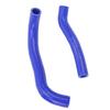 Комплект силиконовых патрубков радиатора 2 шт. Герметичный, непротекаемый, замена для Arctic Cat DVX-400 2007-2008 годов, синий