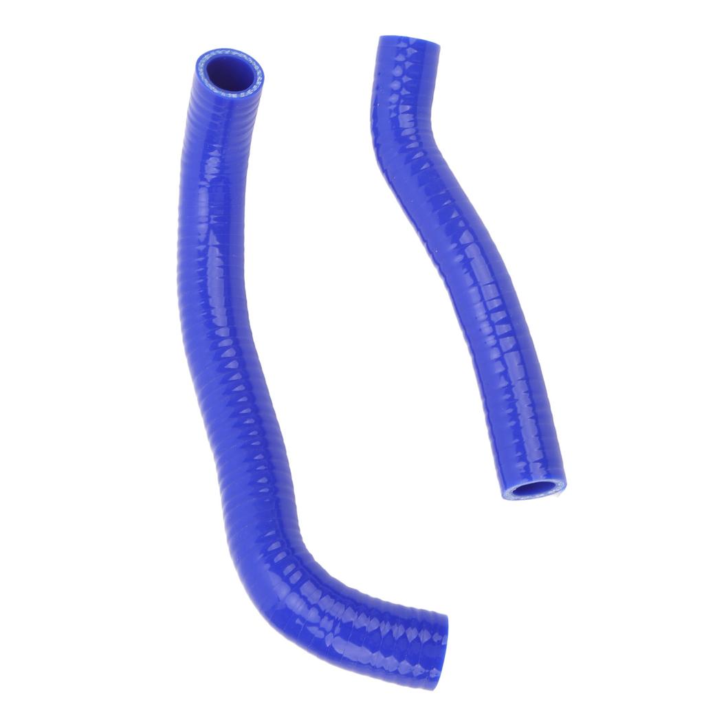 Комплект силиконовых патрубков радиатора 2 шт. Герметичный, непротекаемый, замена для Arctic Cat DVX-400 2007-2008 годов, синий