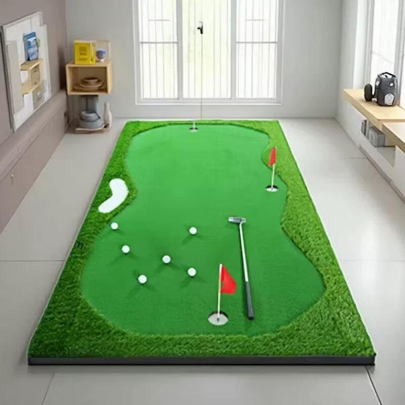 Indoor Golf Putting Practice Green
