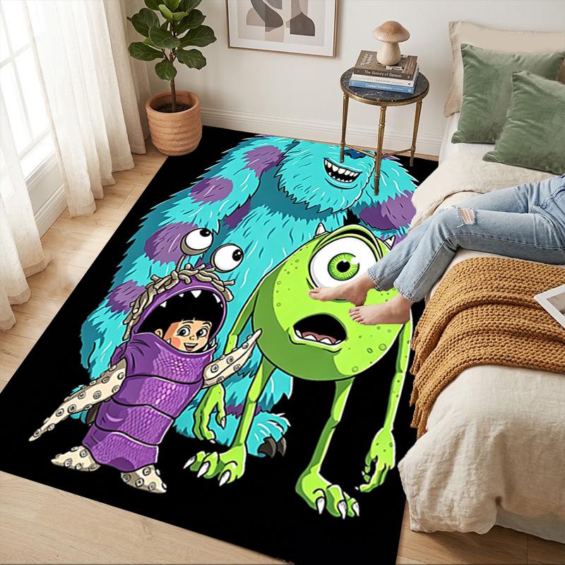 Коврик для гостиной Monsters, нескользящий, мягкий ковер для спальни, игровой комнаты, дивана, офиса, домашнего декора, коврик для прихожей, рождественский подарок C926533