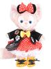 Teddy Bear Mail Order Alice Linabelle Dress-Up Costume Minnie Mouse Outing Costume (No Body) for Small Size (Linabelle)