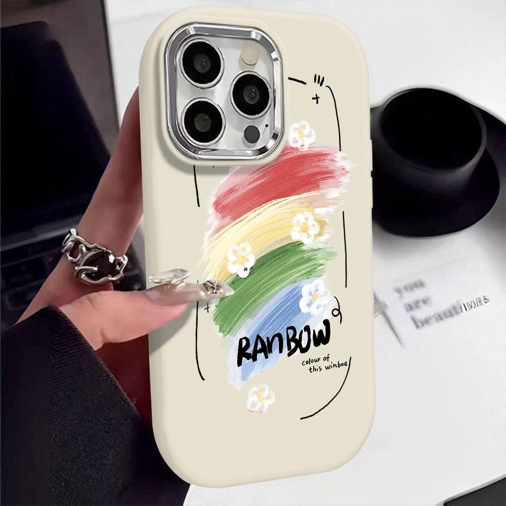 Силиконовый чехол для iPhone 11 15 16 Pro Max 13 14 12 15promax 16promax 13promax противоударный чехол Love Heart Funda Bumper