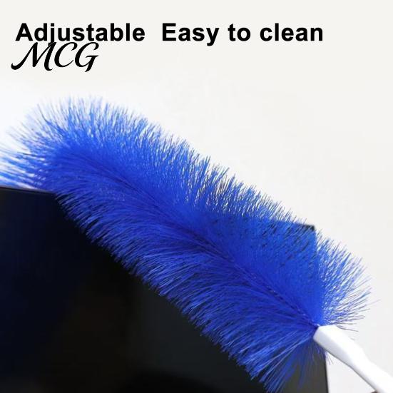 Flexible Head Cleaning Brush 3/6Pcs Bendable Microfiber Brush, Ceiling Fan Cleaner Duster with Head, for Fans Blinds Cobwebs Curtains & Household