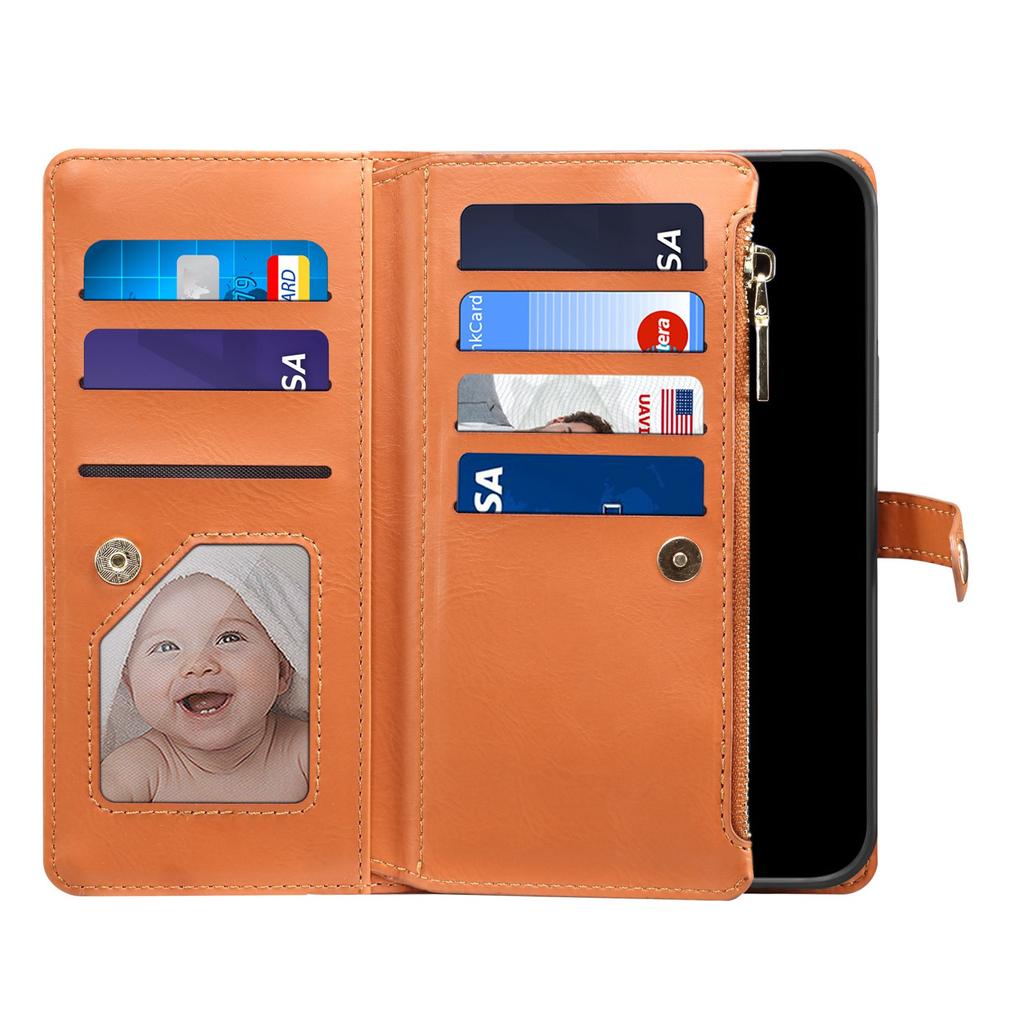ESEBLE Galaxy Series For Motorola Edge 50 Fusion 5G Case RFID Blocking Leather Phone Cover