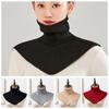 Clothes Decoration Accessories Turtleneck Fake Collar Solid Color Wool Scarf Autumn Winter