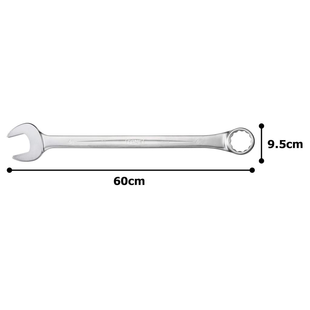 TONE Combination Spanner Width Across Flats 46mm CS-46