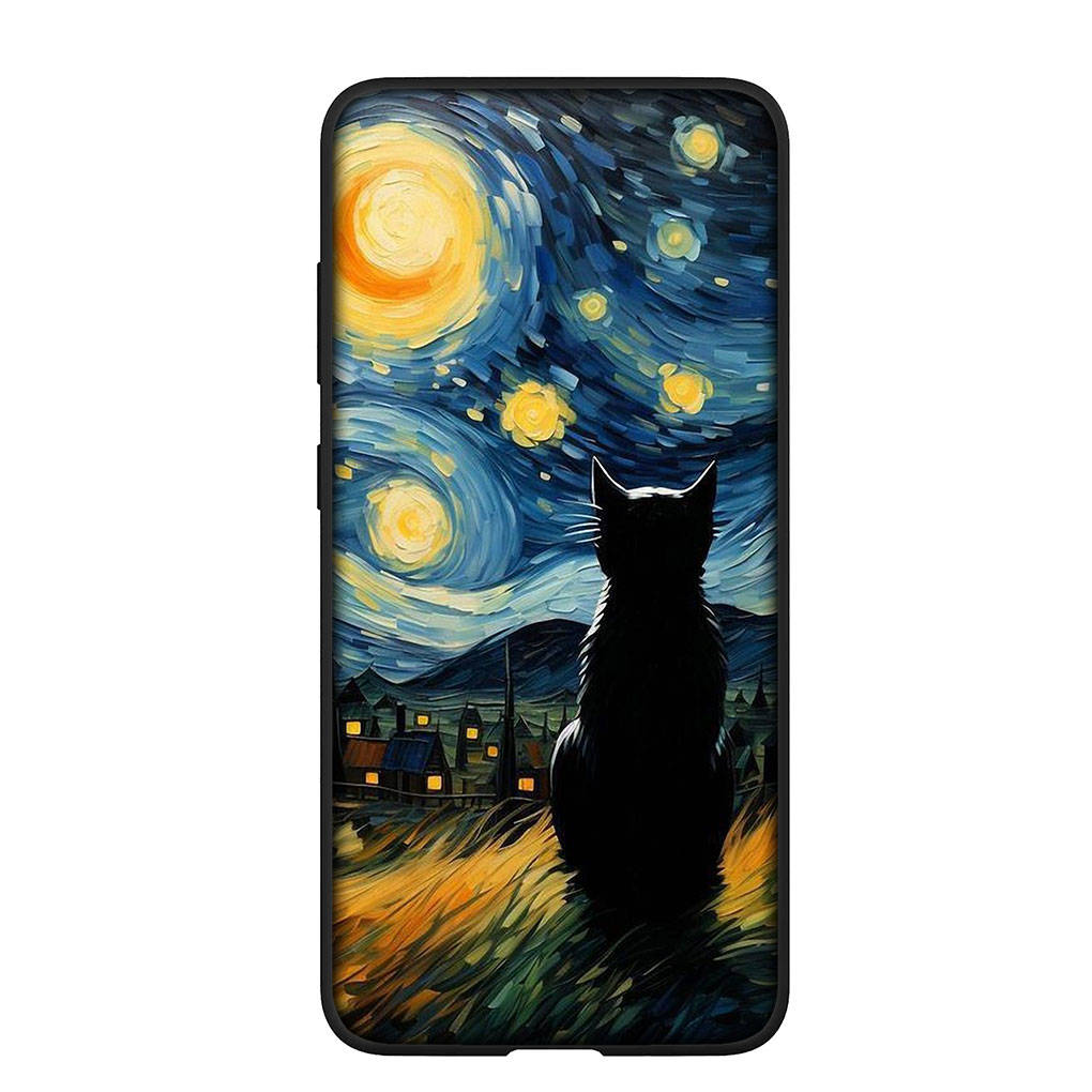 Phone Case for Samsung Galaxy S25 S24 S23 iPhone 16 15 Xiaomi Redmi Note 14 13 12 16E X 11 Pro Max OPPO Moto E15 Huawei Van Gogh Sunflower Art Cover