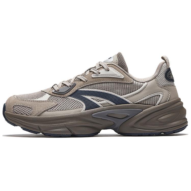 Anta AT801 Slip Resistant Abrasion Resistant Slip Resistant Abrasion Resistant Low top Casual Shoes Women's Brown Blue 922518803-3