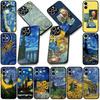 Чехол для Samsung Galaxy Note 20 9 8 S8 S10 S9 Plus A54 A33 A21S A31 M21 S10E A17 Чехол для телефона Звездная ночь Картина Ван Гога