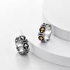 Cross Solid Ring 316L Stainless Steel Jewelry Punk Polishing Biker Ring Size 7-13