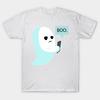 T Shirt Women Text Boo Harajuku Print Kawaii Tshirt Summer Short Sleeve Female T-Shirt Top Tee