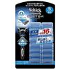Сменные лезвия для бритвы Schick Hydro 5 Custom, 17 шт., 5 лезвий, синие