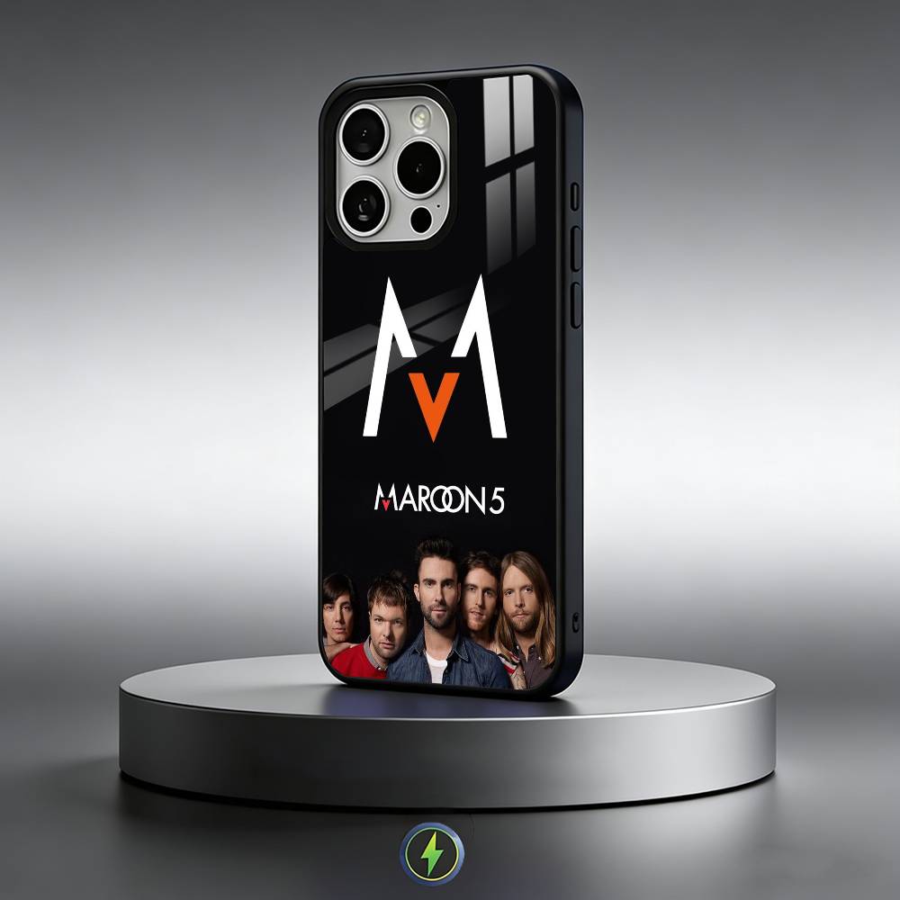 Band Maroon5 Phone Case For iPhone17,16,15,14,13,12,11 Plus,Pro Max Magnetic For Magsafe Wireless Charging