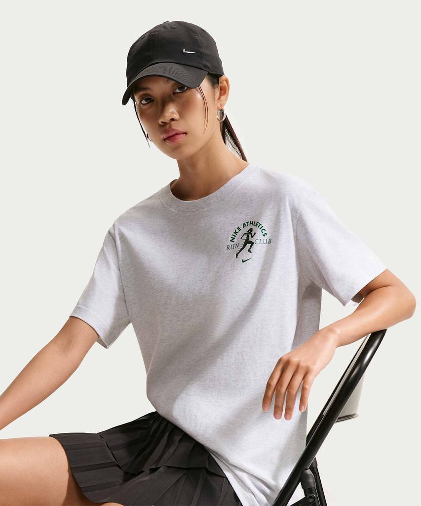NIKE Sportswear Classic Oversized T-Shirt W - Birch Heather / Iv6194-051