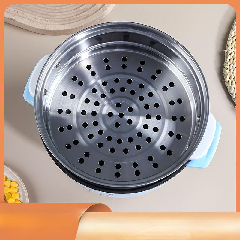 Многофункциональная электрическая сковорода для жарки на пару, маленькая электрическая плита, встроенная электрическая плита, мини-электрическая рисоварка, бытовая