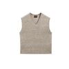 MD Summer Women's Clothing American Casual Minimalist Light Linen Blended V-neck Vest Knitting Vest 5719558