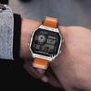 Для Casio маленькие квадратные AE1200/1300/1500 SGW-300/400 W-218 мужские оригинальные ремешки для часов из натуральной кожи аксессуары