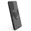 Ring Armor Armored Hybrid Case Cover + Magnetic Holder For Samsung Galaxy A73 Black