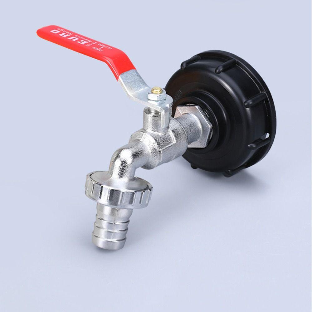 Replacement Valve Fitting 1/2'' 3/4'' Water Coupling Adapter Coarse Thread IBC Tank Tap Connecter