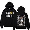 Худи Benson Boone Фейерверки и Роликовые коньки Тур 2024 Пуловеры Мужская Женская Мода Лонгслив Оверсайз Толстовка Подарок для Фанатов