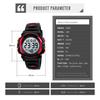 SKMEI Children Watch Chronograph Electronics Digital Sports Watch 5Bar Waterproof Kids Wristwatch For Boys Girls Relogio Infanti