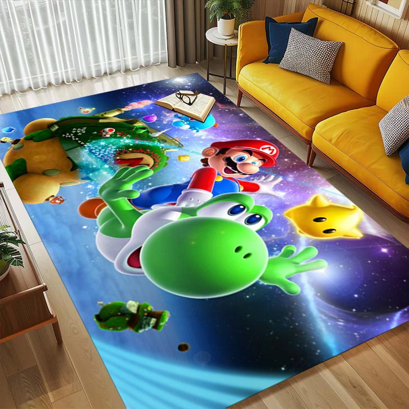 Space Adventure Living Room Nonslip Area Rug Soft Carpet For Bedroom Game Playroom Sofa Office Home Decor Doormat Christmas Gift C9302047