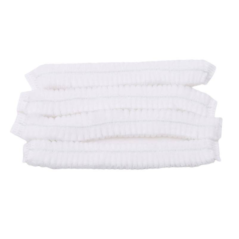 Одноразовая сетка для волос, нетканая антистатическая шапка, эластичная крышка для головы, 100 шт./упак.