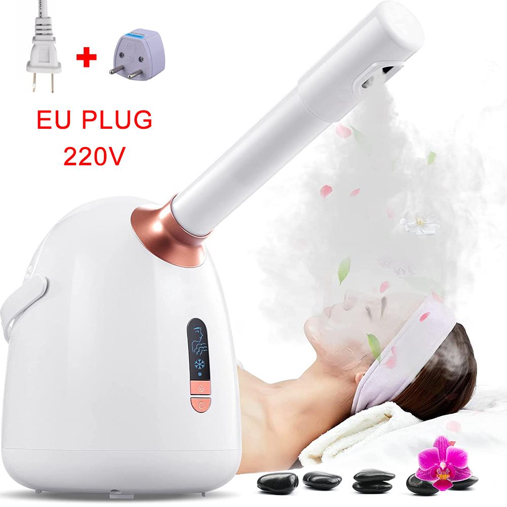SPA Face Steamer Nano Mist Sprayer Hot/Cool Facial Steamer For Skin Pores Cleansing Anti-aging Wrinkle Facial Humidifier