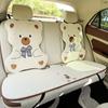 2025 Winter Goddess Style Plush Car Seat Cushion - Thick, Warm Cartoon Cover