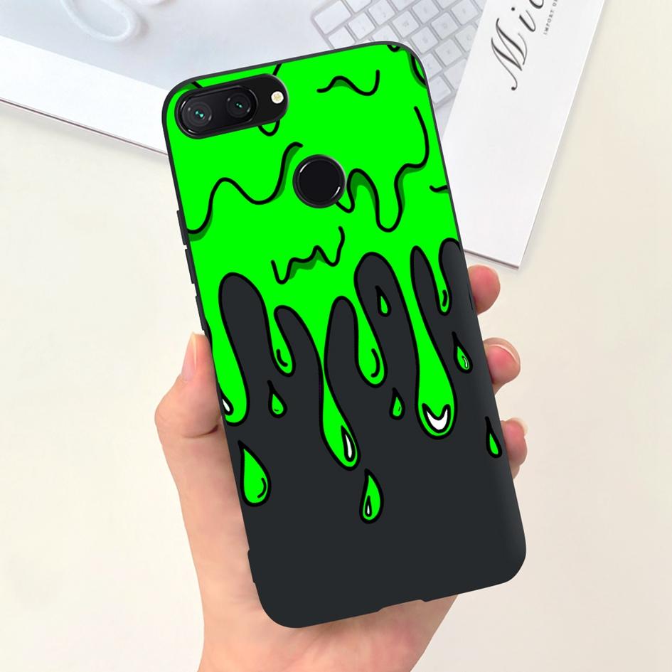 For Xiaomi Mi 8 Lite Case 6.26" Fashion Landscape Girls Bumper Soft Silicone Phone Cover For Xiomi Mi 8 Lite Funda Mi8Lite Pouch