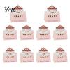 Display Cards 10 Pcs 3D Christmas Greeting Card, Cute Tree Santa Snowman Handwritten Holiday Notes Wreath Design for Festive Messages, Wishes Claus