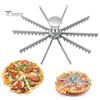 5/6/7/8/10/12 Cut Pie Marker Aluminum Alloy Guideline And Portion Divider Cake Cutter Baking Tools for Pizza Cheesecake Pie