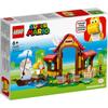LEGO Super Mario Mario House Picnic 71422 Игрушечный блок Настоящее приключение для мальчиков и девочек от 6 лет и старше
