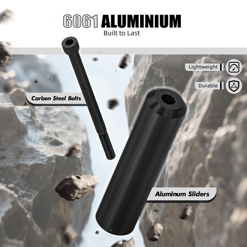 For Harley Sportster 883 Low XL883L 2005-2009 6.5" Upper Shock Mount Frame Sliders Sportster1200 XL1200N XL1200R XL883N XL1200NS