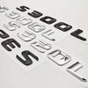3D ABS Car Letters Logo S300L S320L Badge Sticker Emblem Decals For Mercedes Benz S Class S300L S320L V221 V222 Tail Accessories BX5