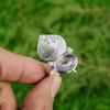 Gift For Her Natural African Amethyst Solitaire Bird Adjustable Ring 925 Silver